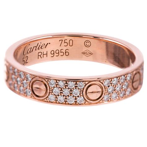 cartier rings rose gold|rose gold ring with sapphire.